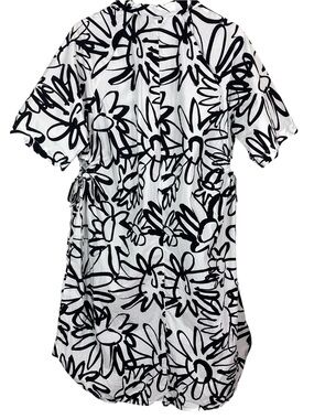 Gorman Womens Organic Cotton Solo Daisy Shirt Dress Size 10 (AU Size 14) Floral